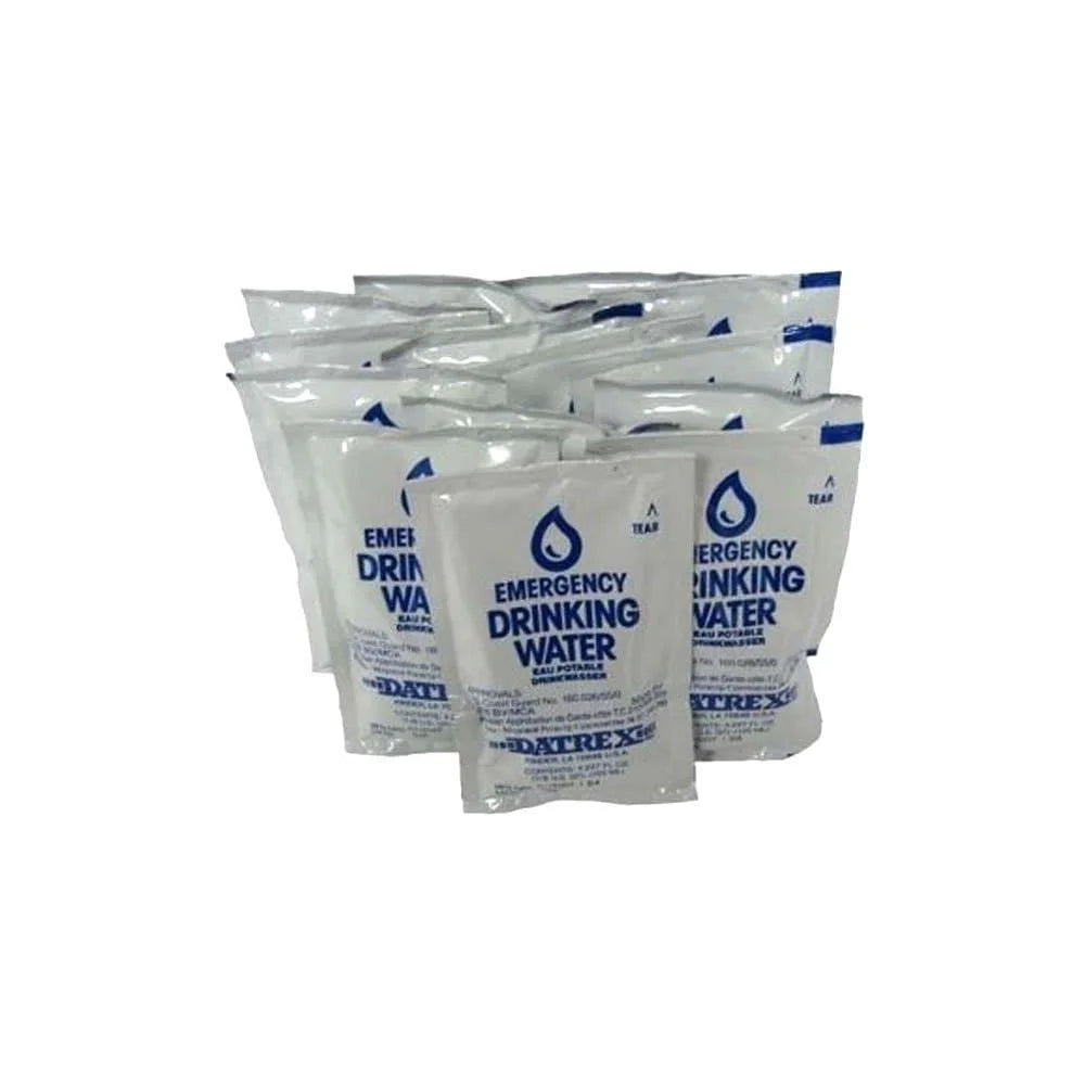 125-Ml Emergency Disaster or Survival Water Pouch (12 Pack)