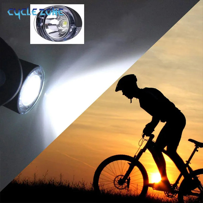 Bike Front Lights Night Riding Bicycle Taillight Solar Energy Light Outdoor Waterproof Safety Warning Lights Lamp MTB Cycling