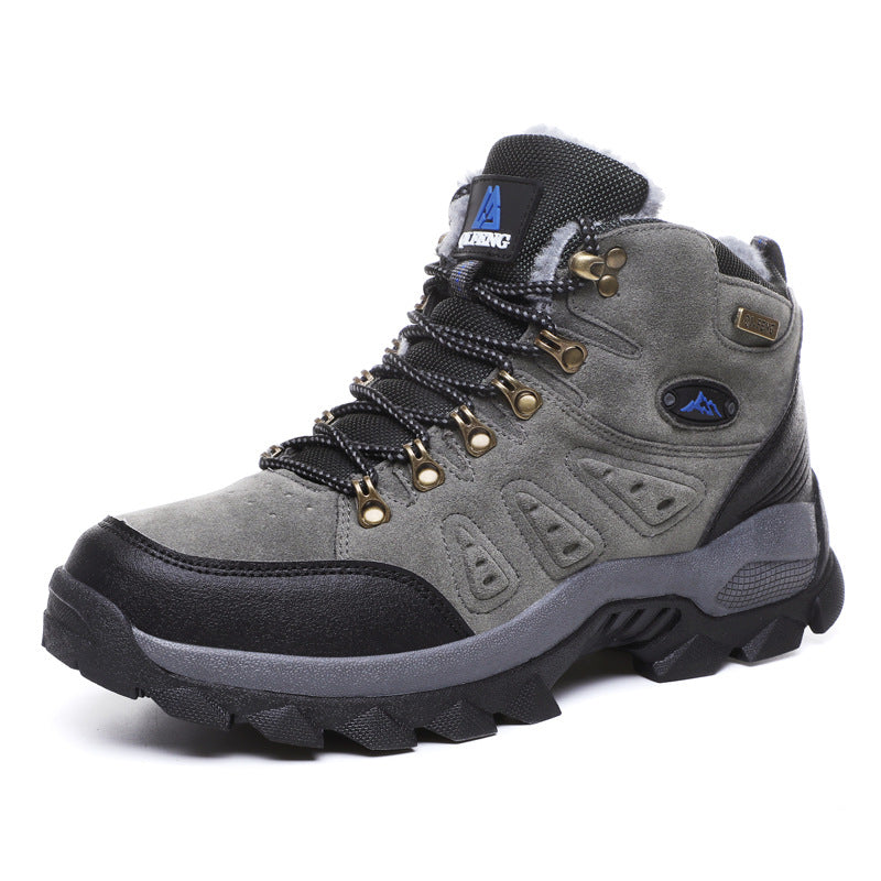 Outdoor High-Top Hiking Shoes Waterproof Hiking