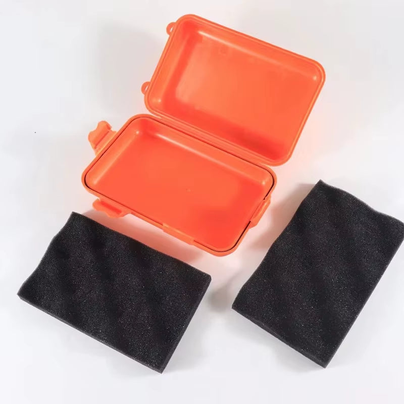 EDC Tools Outdoor Survival Kit Box Sealed Shockproof Waterproof Box Wild Survival Food Grade Storage Box Portable Tool Box