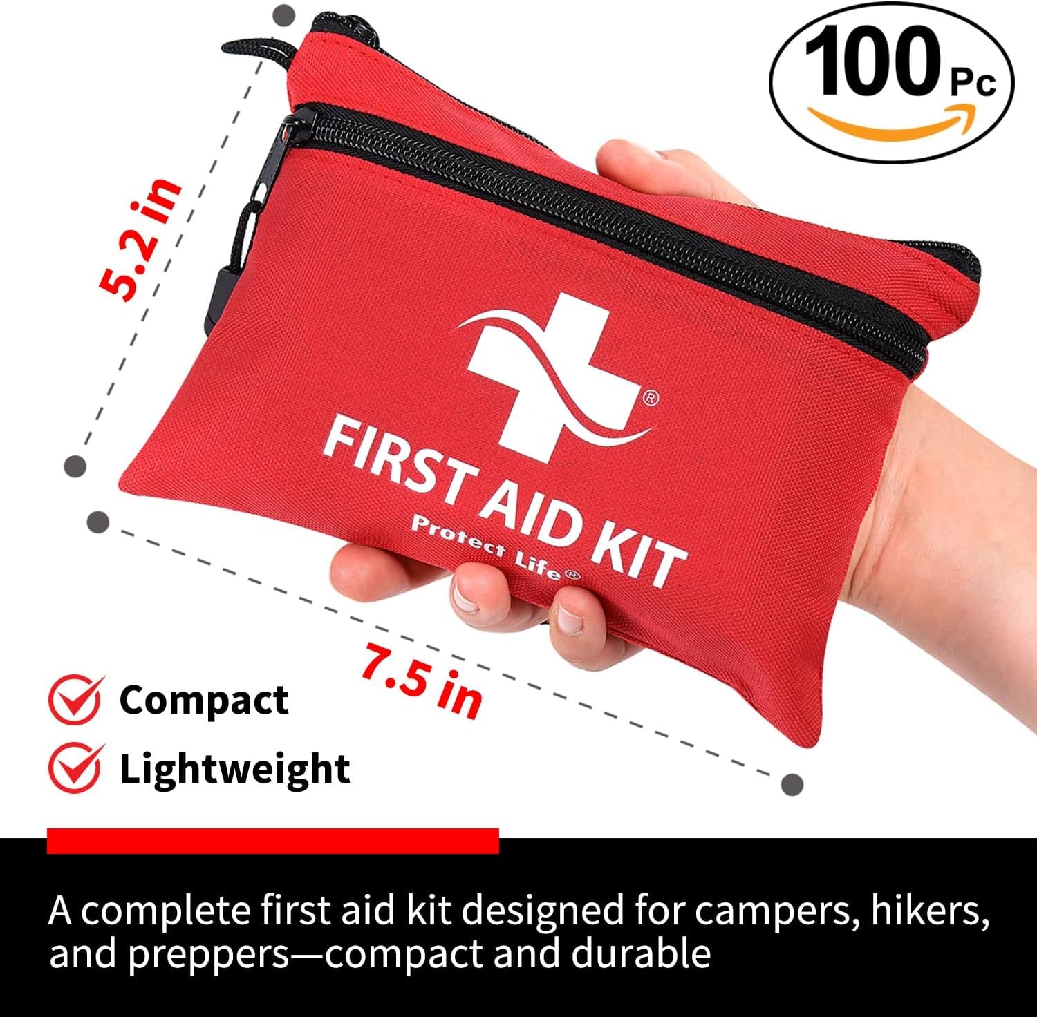 Survival First Aid Kit for Home/Business, Camping Survival Kits | Mini Travel Fi