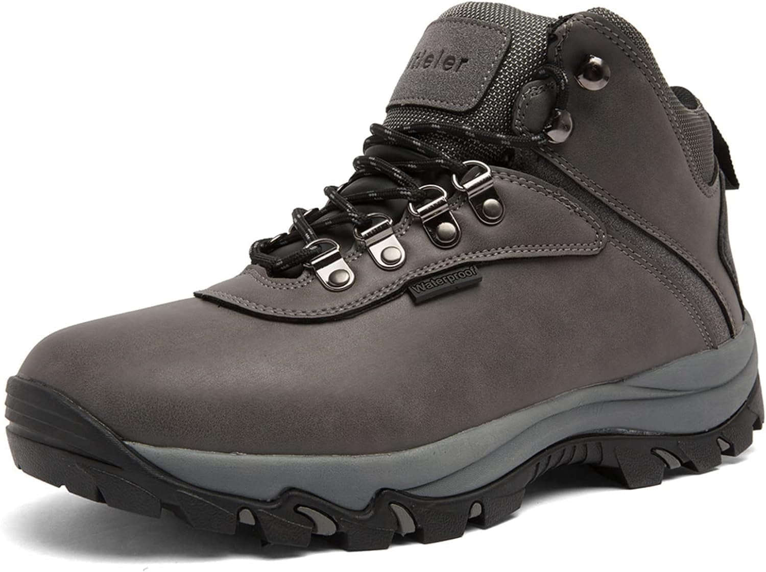 Mens Waterproof Hiking Boots Lightweight Outdoor Work Boots Hiking Shoes