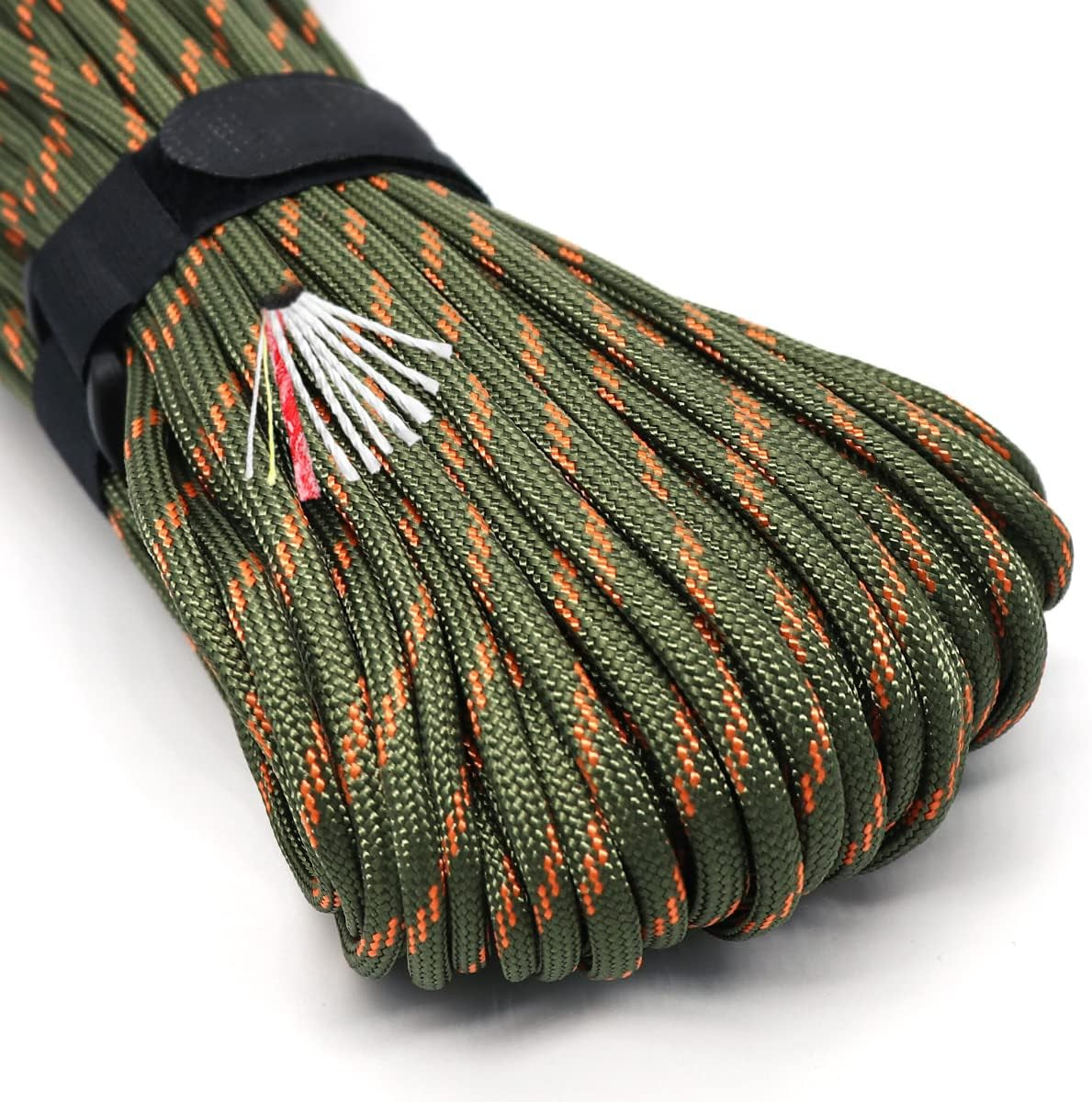 Survival Paracord Parachute Fire Cord Survival Ropes Red Tinder Cord PE Fishing