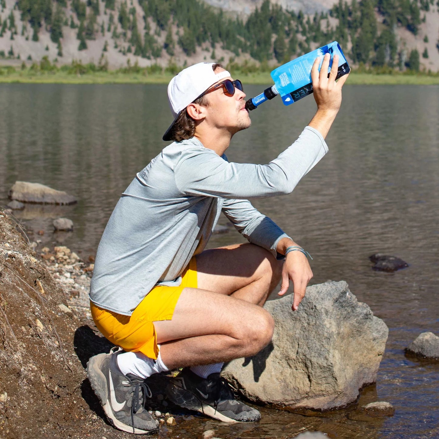 SP128 MINI Water Filtration System, Single, Blue