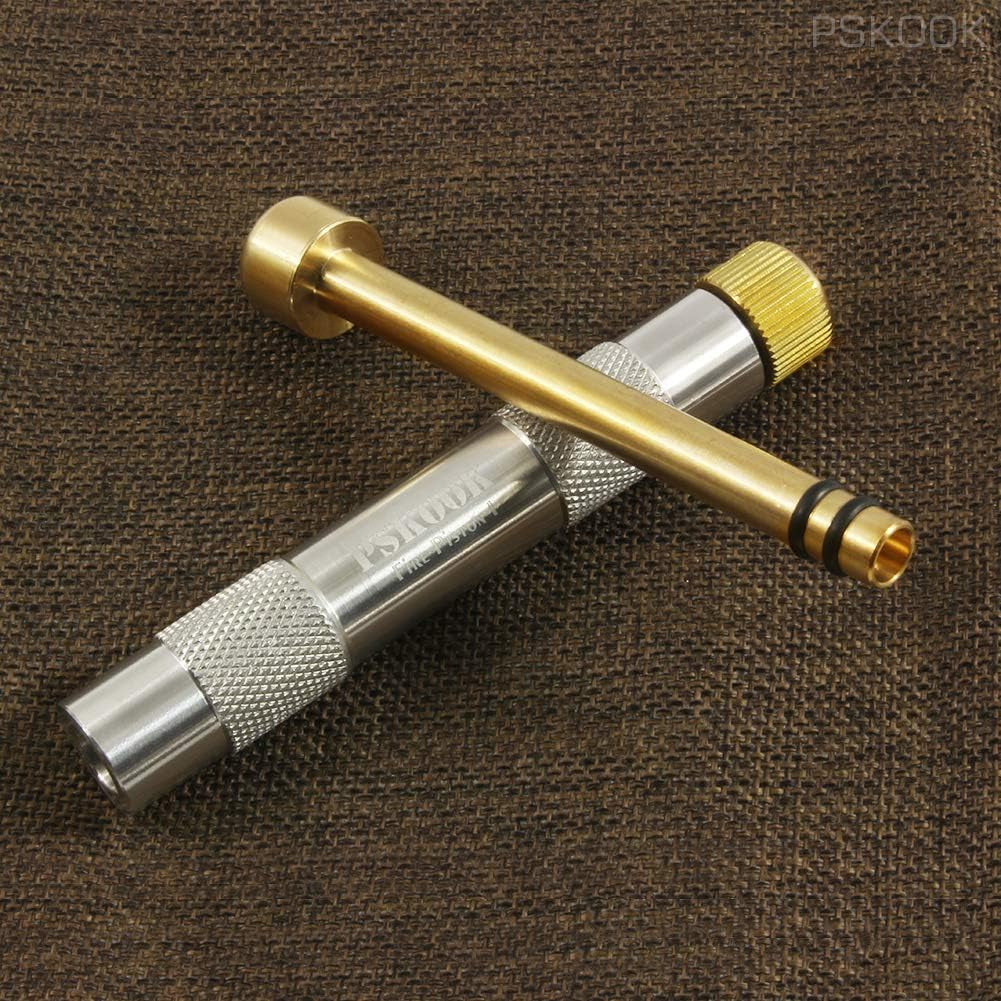 Metal Fire Piston Survival Camping Tool Educational Outdoor Scientific Lesson