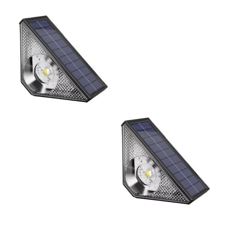 LED Solar Step Lights Warm RGB Solar Outdoor Lights Waterproof Outdoor Stair Lights Outdoor Garden Lights Solar Lamp Outdoor