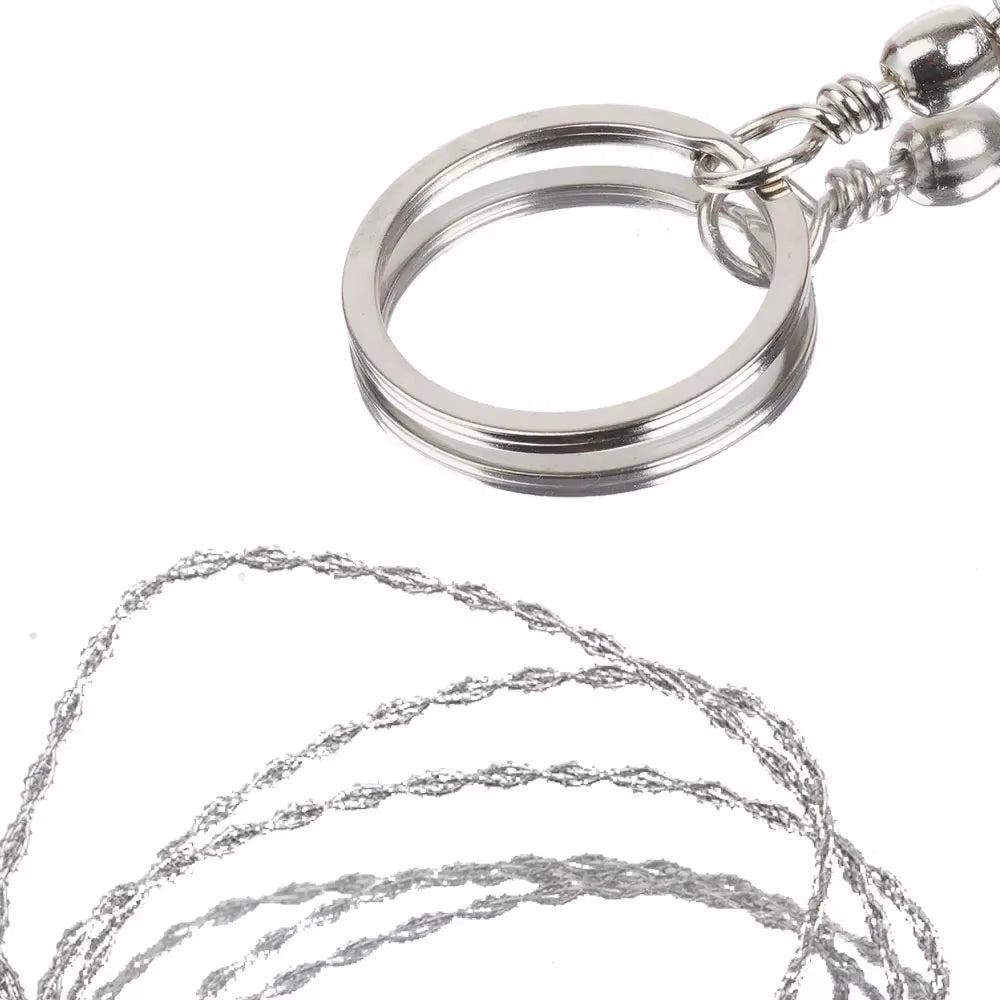 Mini Wire Saw Stainless Steel Outdoor Survival Self Defense Camping Hiking Hunting Chainsaws Hand Saw Fret Saw Tools