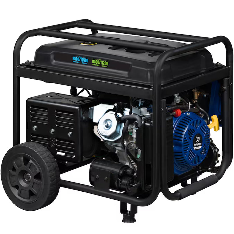 Wgen9500Dfc Remote Electric Start 12500 / 9500 -Watt Gasoline/Liquid Propane Dual Fuel Portable Generator