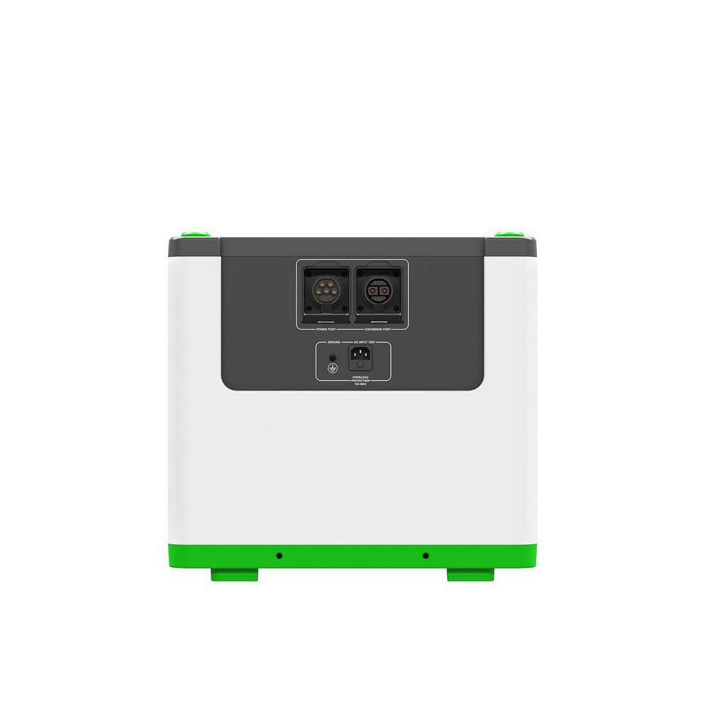 Two Lithium Push Button Start 3600-Watt Solar Generators with 240-Volt Combiner Box