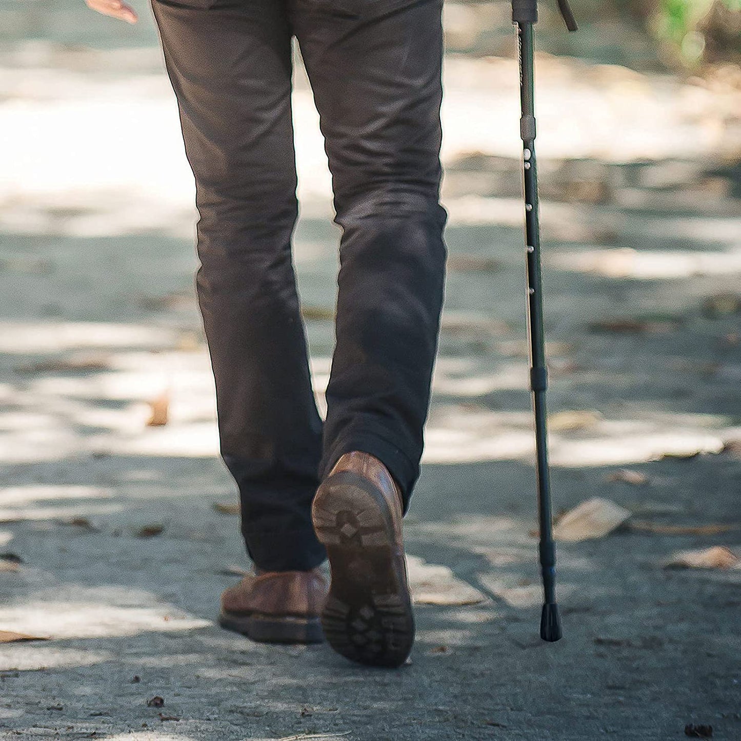 Rubber Tips for Trekking Poles - Hiking Poles Accessories, Caps Ends Replacement Pole Tip Protectors Fits Most Standard Trekking Poles with 11Mm/12Mm Hole Diameter (2 Pack)