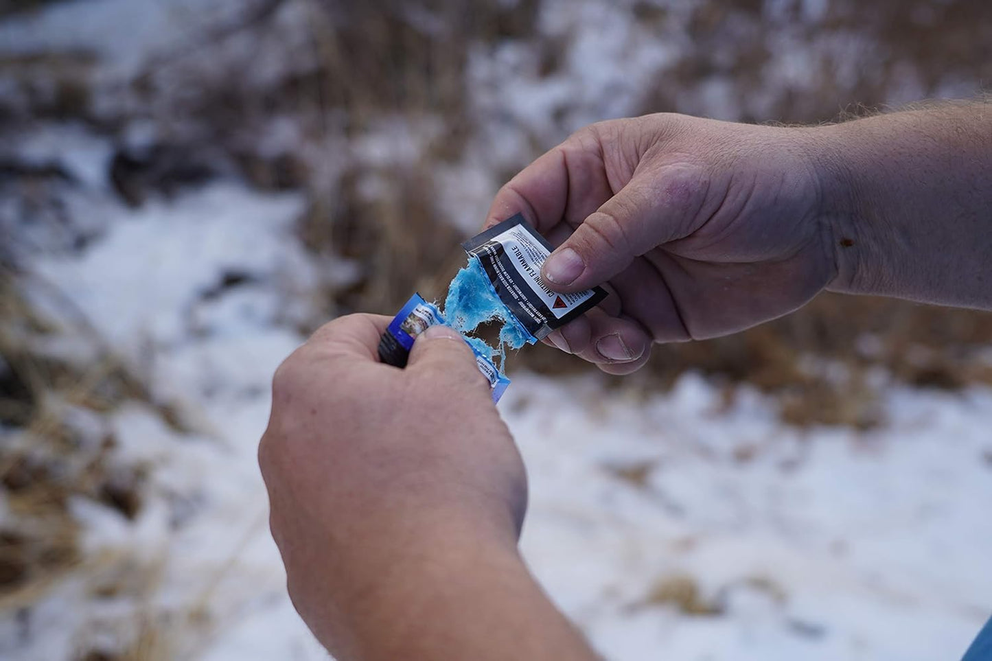 Pyro Putty: Single Use Waterproof Survival Fire Starter, 20 or 50 Ct Foil Packs, Easy Tear, Easy Ignite, Fire Starters for Campfires