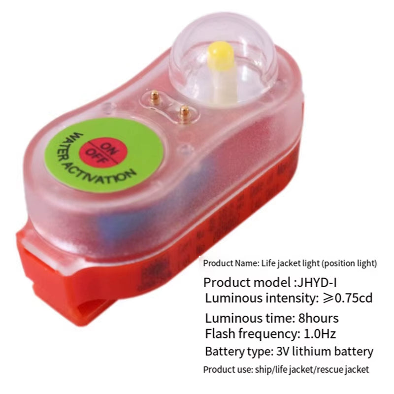 Rescue Vest, LED Light, Life-Saving Vest Flash, for Emergency Water Survival