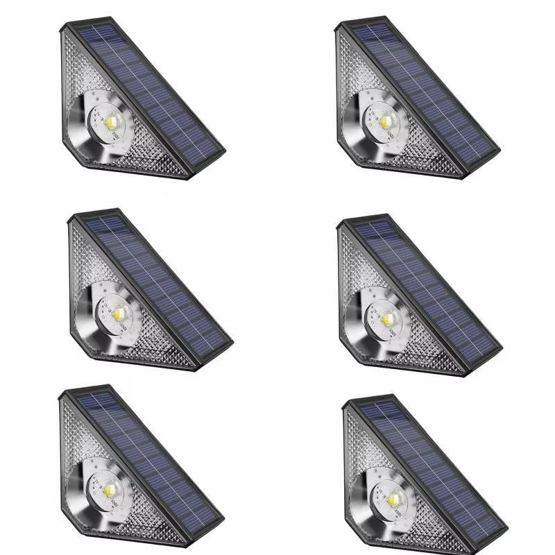 LED Solar Step Lights Warm RGB Solar Outdoor Lights Waterproof Outdoor Stair Lights Outdoor Garden Lights Solar Lamp Outdoor