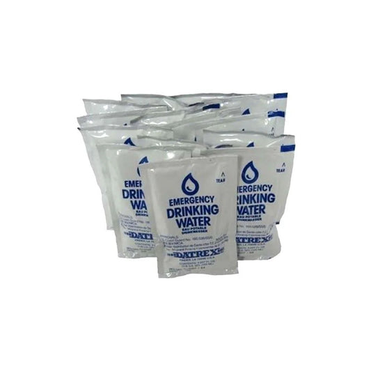 125-Ml Emergency Disaster or Survival Water Pouch (12 Pack)