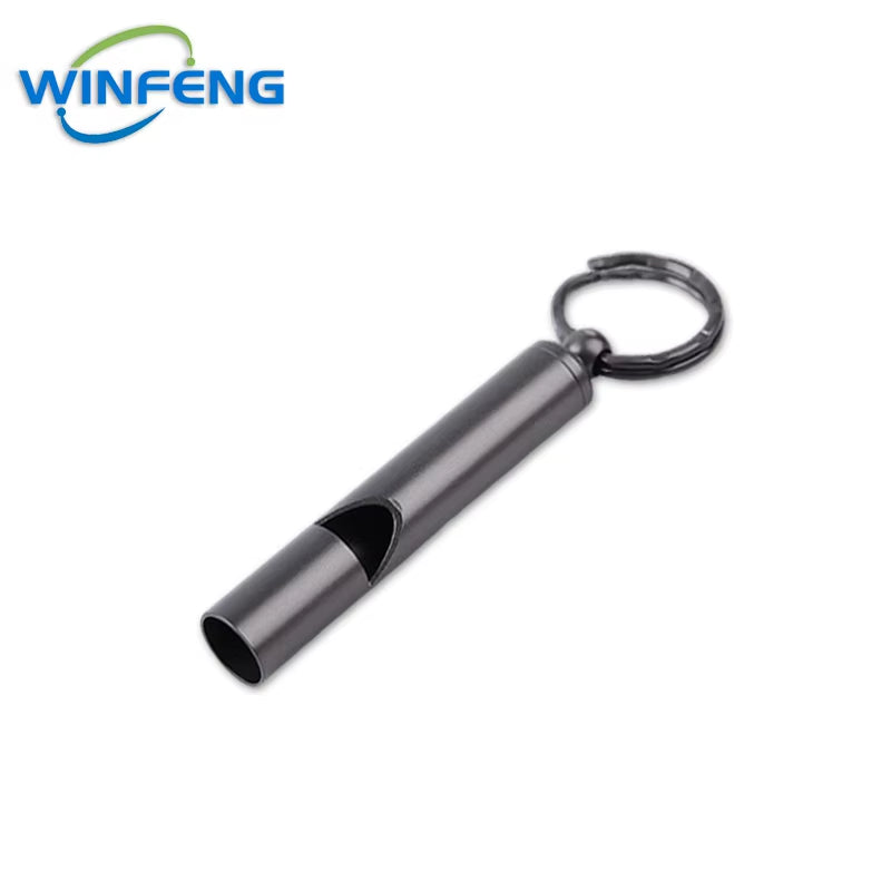 High Decibel Survival Whistle Emergency Safety Whistle Keychain Outdoor Hiking Camping Whistle Emergency Survival Gadgets