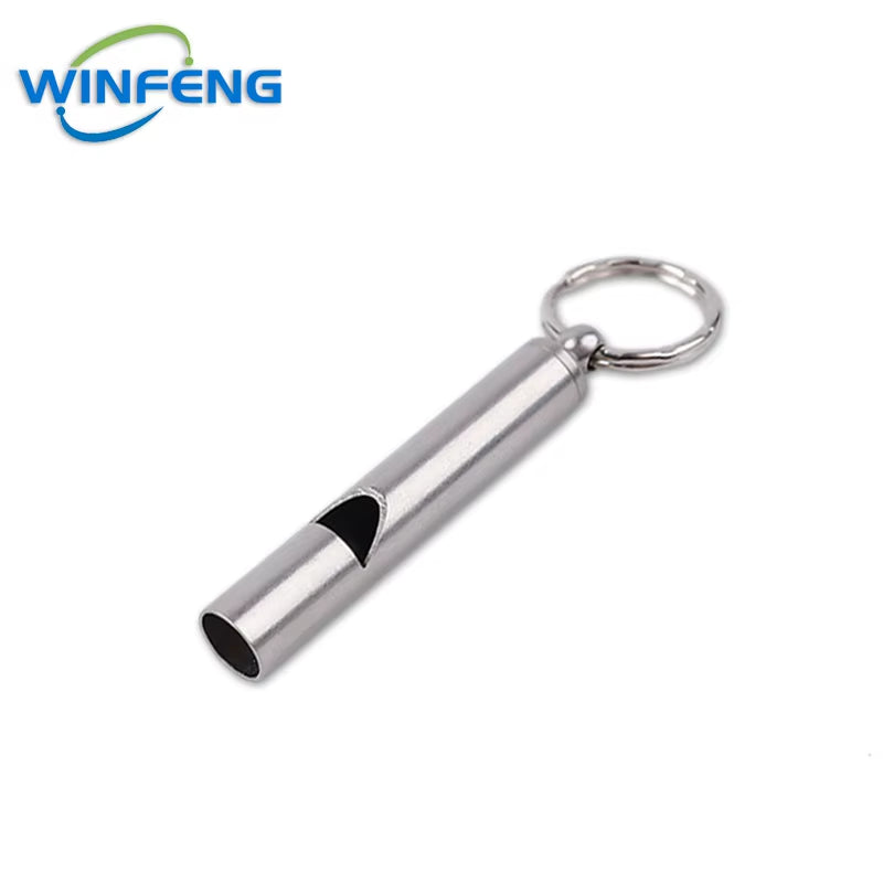 High Decibel Survival Whistle Emergency Safety Whistle Keychain Outdoor Hiking Camping Whistle Emergency Survival Gadgets