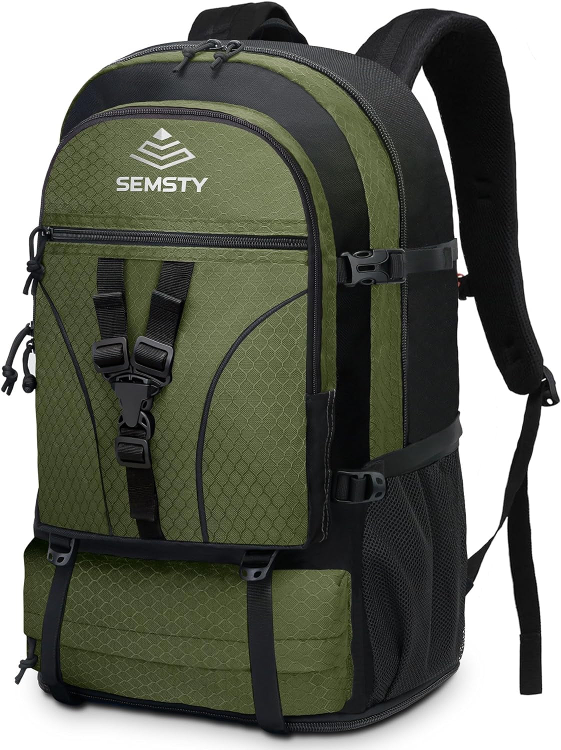 40L/50L Expandable Hiking Backpack for Men and Women, Travel Camping Backpack Flight Approved